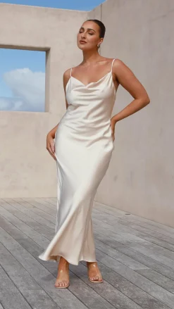 Alive Girl Je T'Aime|Dresses^Willow Maxi Dress - Champagne