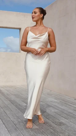 Alive Girl Je T'Aime|Dresses^Willow Maxi Dress - Champagne