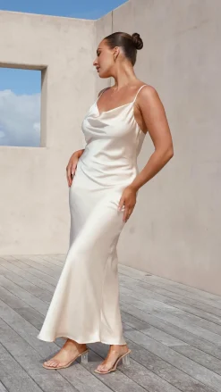 Alive Girl Je T'Aime|Dresses^Willow Maxi Dress - Champagne