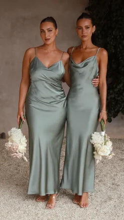Alive Girl Je T'Aime|Dresses^Willow Maxi Dress - Green