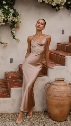 Alive Girl Je T'Aime|Dresses^Willow Maxi Dress - Latte