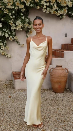 Alive Girl Je T'Aime|Dresses^Willow Maxi Dress - Yellow