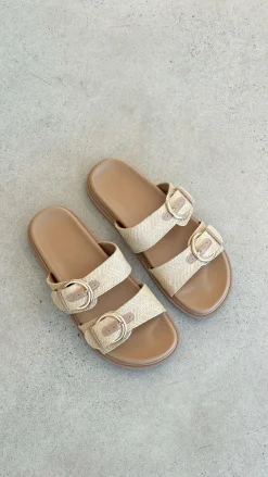 Billini Billini|Sandals & Slides^Wilmer Slides - Natural Raffia