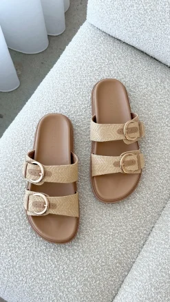 Billini Billini|Sandals & Slides^Wilmer Slides - Natural Raffia