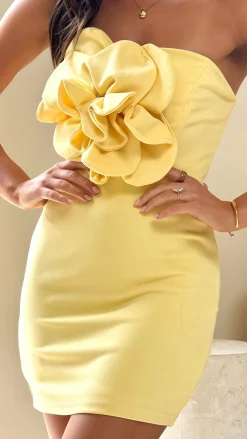 SASHA (BNE) Dresses|Mini^Xanbi Mini Dress - Yellow