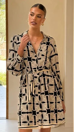Iris Maxi Dresses|Mini^Xara Dress - Cortana Print