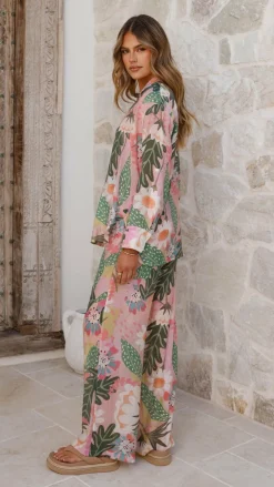 Burans Sets|Bottoms^Xiana Pants - Tropical Print