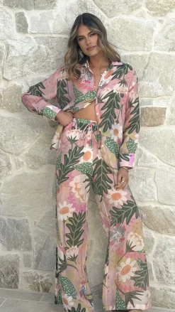 Burans Sets|Bottoms^Xiana Pants - Tropical Print