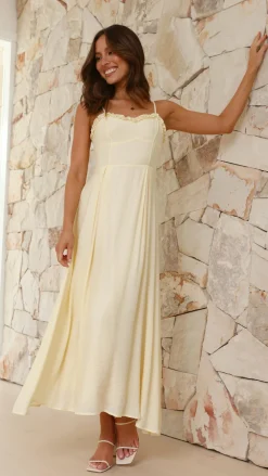Pink Diamond Dresses|Maxi^Xylia Maxi Dress - Yellow