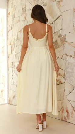 Pink Diamond Dresses|Maxi^Xylia Maxi Dress - Yellow