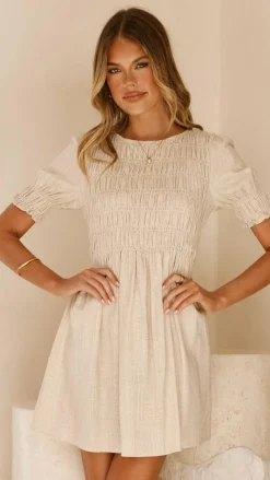 YH AND CO Dresses|Mini^Yana Mini Dress - Beige