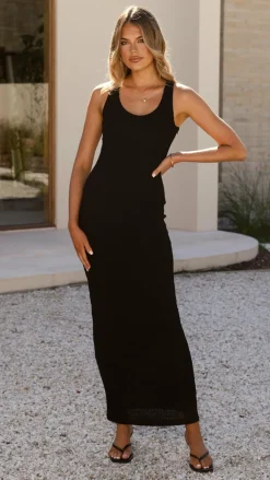 Alive Girl Dresses|Maxi^Zahara Maxi Dress - Black