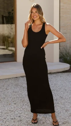 Alive Girl Dresses|Maxi^Zahara Maxi Dress - Black
