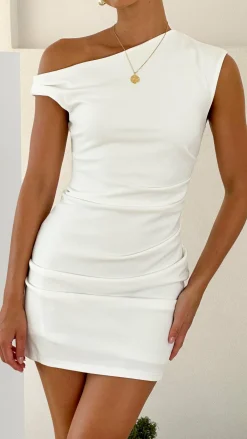 YH AND CO Sale Dresses^Zariah Mini Dress - White