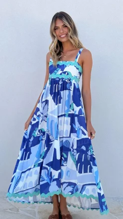 Fashion Allied Dresses|Sale Dresses^Zarita Maxi Dress - Nyssa Print