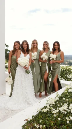LILYWHYT Mon Cheri|Dresses^Zendaya Maxi Dress - Olive