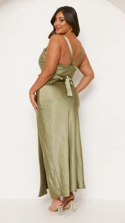 LILYWHYT Mon Cheri|Dresses^Zendaya Maxi Dress - Olive