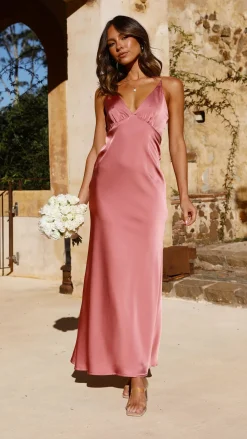 Alive Girl Je T'Aime|Dresses^Ziah Maxi Dress - Baked Rose