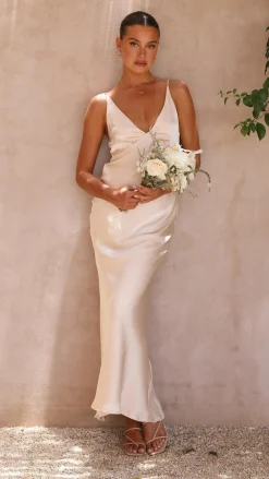 Alive Girl Je T'Aime|Dresses^Ziah Maxi Dress - Champagne