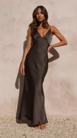 Alive Girl Je T'Aime|Dresses^Ziah Maxi Dress - Espresso