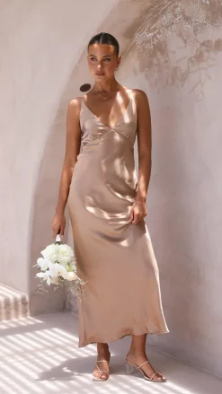 Alive Girl Je T'Aime|Dresses^Ziah Maxi Dress - Latte