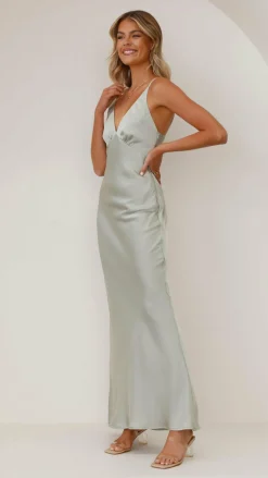 Alive Girl Sale Evening|Wedding Guest Dresses^Ziah Maxi Dress - Olive