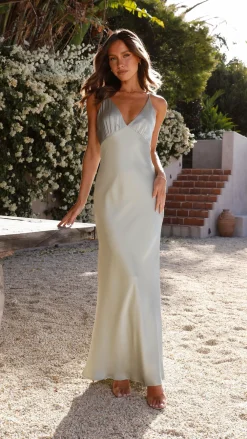 Alive Girl Sale Evening|Wedding Guest Dresses^Ziah Maxi Dress - Olive