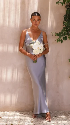 Alive Girl Je T'Aime|Dresses^Ziah Maxi Dress - Steel Blue