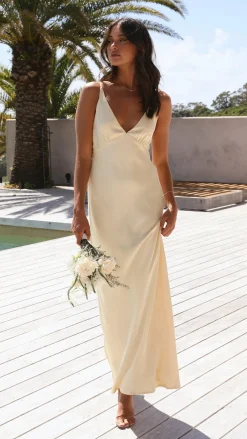 Alive Girl Je T'Aime|Dresses^Ziah Maxi Dress - Yellow