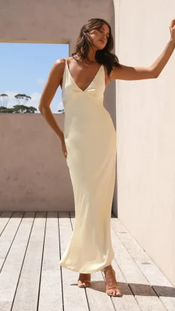Alive Girl Je T'Aime|Dresses^Ziah Maxi Dress - Yellow