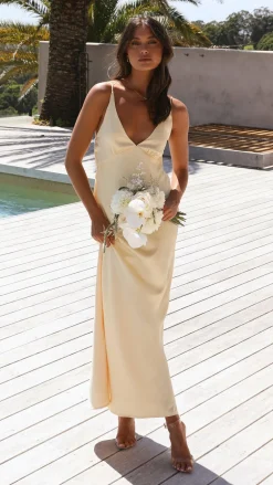 Alive Girl Je T'Aime|Dresses^Ziah Maxi Dress - Yellow