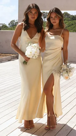 Alive Girl Je T'Aime|Dresses^Ziah Maxi Dress - Yellow