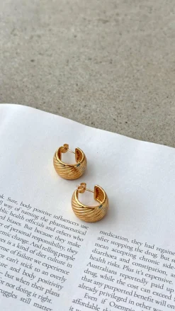 Your Accessory Shop Earrings|Mon Cheri^Ziggy Earrings - Gold