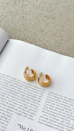 Your Accessory Shop Earrings|Mon Cheri^Ziggy Earrings - Gold