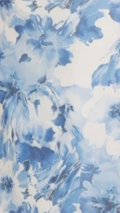 Burans Sale Dresses^Zinnia Midi Dress - Blue Floral